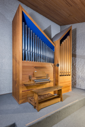 Vue de l'orgue. © Région Bourgogne-Franche-Comté, Inventaire du patrimoine Vue de l'orgue. © Région Bourgogne-Franche-Comté, Inventaire du patrimoine
