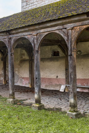 Ancienne halle : deux travées. © Région Bourgogne-Franche-Comté, Inventaire du patrimoine
