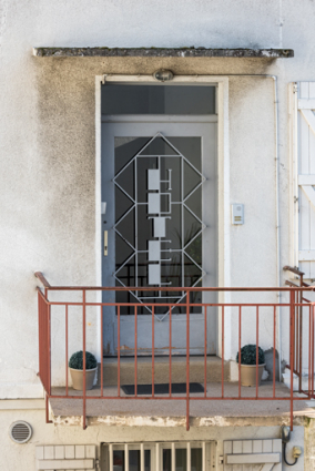 Porte sur cour de l'ancien hôtel. © Région Bourgogne-Franche-Comté, Inventaire du patrimoine