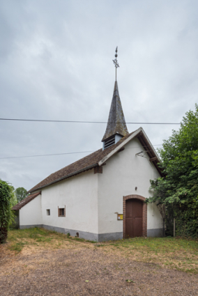 Vue des façades est (antérieure) et sud.  © Région Bourgogne-Franche-Comté, Inventaire du patrimoine