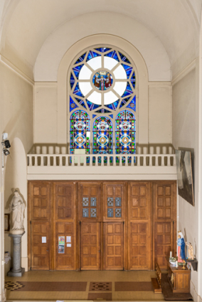 Bras gauche du transept. Vue d'ensemble. © Région Bourgogne-Franche-Comté, Inventaire du patrimoine Bras gauche du transept. Vue d'ensemble. © Région Bourgogne-Franche-Comté, Inventaire du patrimoine