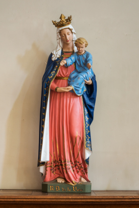 Sculpture Notre-Dame de la voie.  © Région Bourgogne-Franche-Comté, Inventaire du patrimoine