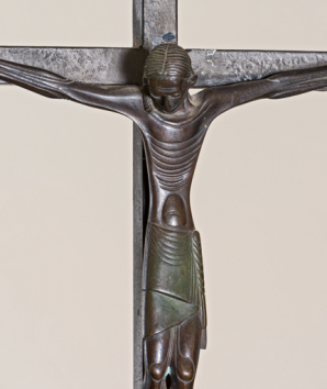 Christ sur la croix. Détail. © Région Bourgogne-Franche-Comté, Inventaire du patrimoine Christ sur la croix. Détail. © Région Bourgogne-Franche-Comté, Inventaire du patrimoine