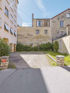 Mur d'une des faces du bastion Saint-Pierre, rue Professeur Leriche. © Région Bourgogne-Franche-Comté, Inventaire du patrimoine
