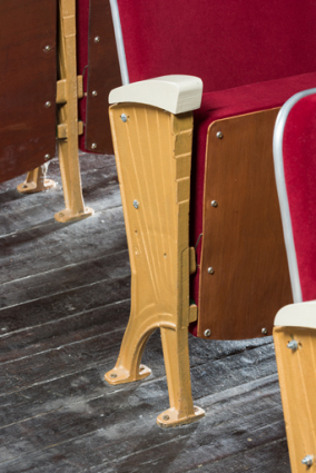 Montant d'un fauteuil. © Région Bourgogne-Franche-Comté, Inventaire du patrimoine