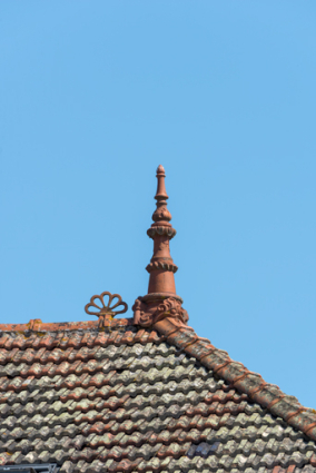 Hôtel-restaurant : épi de faitage. © Région Bourgogne-Franche-Comté, Inventaire du patrimoine
