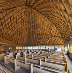 Nef. Vue depuis l'angle sud en direction du nord-est.  © Région Bourgogne-Franche-Comté, Inventaire du patrimoine