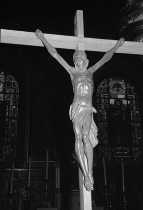 Christ en croix. © Région Bourgogne-Franche-Comté, Inventaire du patrimoine