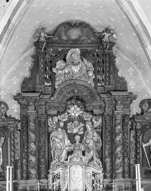 Groupe sculpté : la Sainte Famille © Région Bourgogne-Franche-Comté, Inventaire du patrimoine