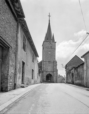 Extérieur : façade antérieure. © Région Bourgogne-Franche-Comté, Inventaire du patrimoine