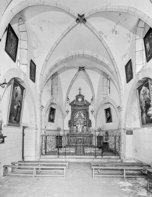 Vue du choeur. © Région Bourgogne-Franche-Comté, Inventaire du patrimoine