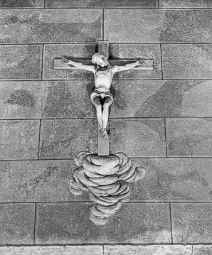 Christ en croix. © Région Bourgogne-Franche-Comté, Inventaire du patrimoine