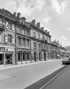 Façades sur rue. © Région Bourgogne-Franche-Comté, Inventaire du patrimoine