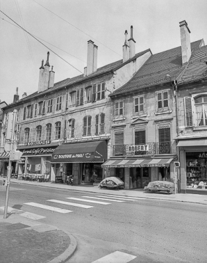 Façades sur rue. © Région Bourgogne-Franche-Comté, Inventaire du patrimoine