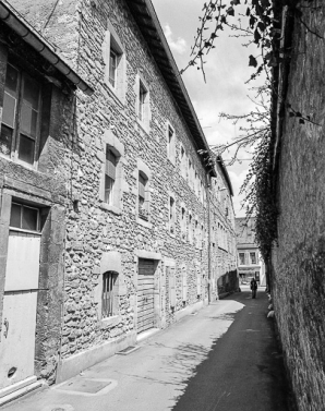 Vue de la rue Thiers et sur la rue de la République. © Région Bourgogne-Franche-Comté, Inventaire du patrimoine