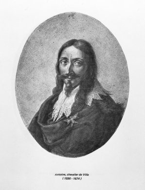 Portrait du Chevalier Antoine de Ville (1596-1674). © Région Bourgogne-Franche-Comté, Inventaire du patrimoine