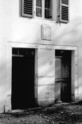 Détail de l'habitation. © Région Bourgogne-Franche-Comté, Inventaire du patrimoine