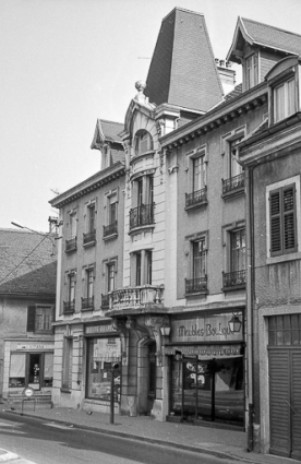 Elévation antérieure. © Région Bourgogne-Franche-Comté, Inventaire du patrimoine
