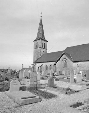 Extérieur : face latérale droite, partie gauche. © Région Bourgogne-Franche-Comté, Inventaire du patrimoine