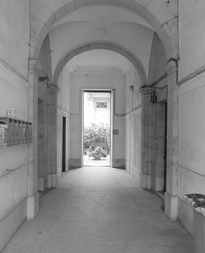 Passage d'entrée donnant accès à la cour. © Région Bourgogne-Franche-Comté, Inventaire du patrimoine