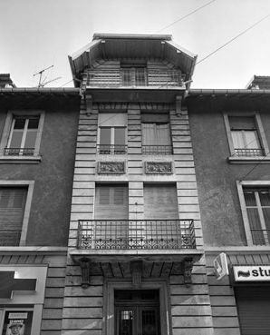 Façade antérieure ; détail de l'élévation. © Région Bourgogne-Franche-Comté, Inventaire du patrimoine