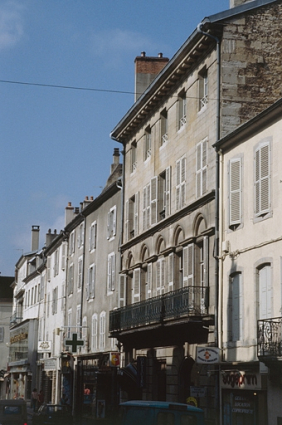 Façade antérieure. © Région Bourgogne-Franche-Comté, Inventaire du patrimoine Façade antérieure. © Région Bourgogne-Franche-Comté, Inventaire du patrimoine