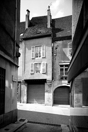 Façade antérieure : de face. © Région Bourgogne-Franche-Comté, Inventaire du patrimoine