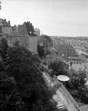 Vue d'ensemble depuis le Tertre du Château. © Région Bourgogne-Franche-Comté, Inventaire du patrimoine