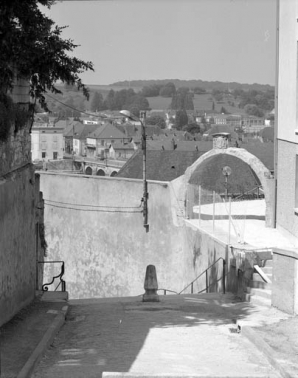 Restes de l'ancien presbytère de la rue de la Malcouverte détruit par un obus en 1940. © Région Bourgogne-Franche-Comté, Inventaire du patrimoine