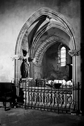 Vue générale depuis le choeur. © Région Bourgogne-Franche-Comté, Inventaire du patrimoine