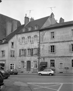 Façade antérieure du 8 rue du Marché. © Région Bourgogne-Franche-Comté, Inventaire du patrimoine