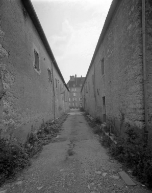 Vue des parties artisanales, depuis le fond de la parcelle. © Région Bourgogne-Franche-Comté, Inventaire du patrimoine