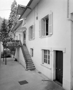 Façade sur cour du bâtiment de 1927. © Région Bourgogne-Franche-Comté, Inventaire du patrimoine