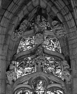 Détail du sommet de l'arbre de Jessé. © Région Bourgogne-Franche-Comté, Inventaire du patrimoine