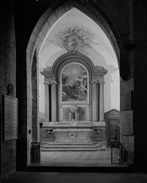 Vue d'ensemble de l'autel et de l'ex-voto. © Région Bourgogne-Franche-Comté, Inventaire du patrimoine