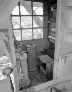 Intérieur de la cabine. © Région Bourgogne-Franche-Comté, Inventaire du patrimoine