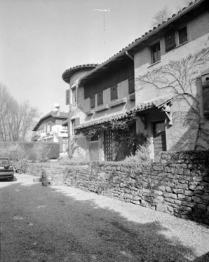 Façades antérieures des logements patronaux (O, P). © Région Bourgogne-Franche-Comté, Inventaire du patrimoine