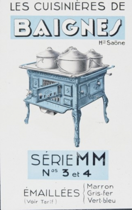 Les cuisinières de Baignes. Série MM n°3 et 4. © Région Bourgogne-Franche-Comté, Inventaire du patrimoine Les cuisinières de Baignes. Série MM n°3 et 4. © Région Bourgogne-Franche-Comté, Inventaire du patrimoine
