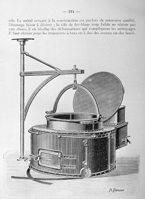 Chaudière avec cuve et potence. © Région Bourgogne-Franche-Comté, Inventaire du patrimoine