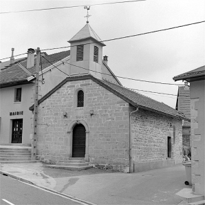 Façade ouest et face sud. © Région Bourgogne-Franche-Comté, Inventaire du patrimoine