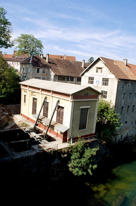La centrale hydroélectrique. © Région Bourgogne-Franche-Comté, Inventaire du patrimoine