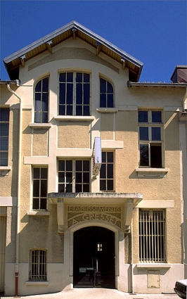 Détail de la façade antérieure. © Région Bourgogne-Franche-Comté, Inventaire du patrimoine