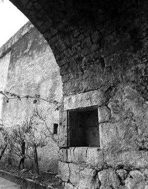 Arc de l'abside de la chapelle Saint-Sébastien. © Région Bourgogne-Franche-Comté, Inventaire du patrimoine