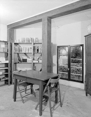 Etage de la tour de l'équatorial coudé : intérieur de l'ancienne salle d'observation. © Région Bourgogne-Franche-Comté, Inventaire du patrimoine