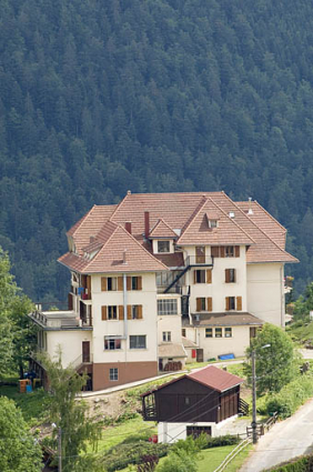 Vue plongeante, depuis le nord. © Région Bourgogne-Franche-Comté, Inventaire du patrimoine