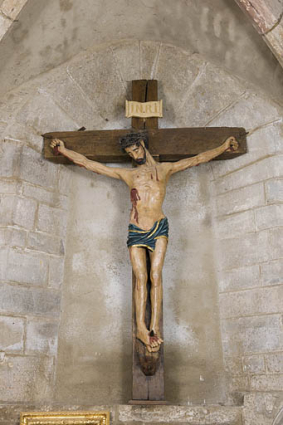 Christ en croix. © Région Bourgogne-Franche-Comté, Inventaire du patrimoine