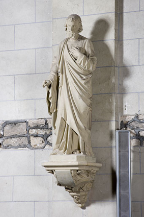 Statue : saint Joseph. © Région Bourgogne-Franche-Comté, Inventaire du patrimoine