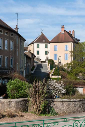 La rue de la Petite Côte. © Région Bourgogne-Franche-Comté, Inventaire du patrimoine