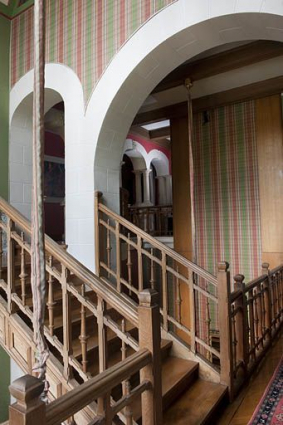 Entresol. Accès au premier étage. © Région Bourgogne-Franche-Comté, Inventaire du patrimoine