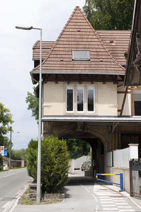 Le passage couvert. © Région Bourgogne-Franche-Comté, Inventaire du patrimoine